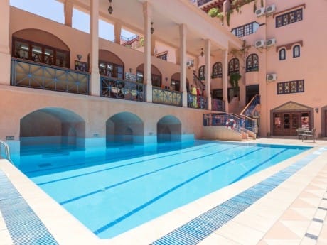 Marrakesch, Hotel Oudaya, pool