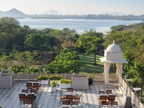 Terasse, Hotel Trident