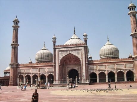 Jama Majid - große Moschee, Delhi