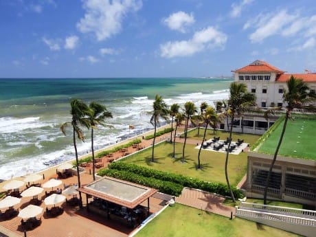 Galle Face Hotel, Strand