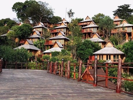 Außenansicht des Phi Phi Beach Resort