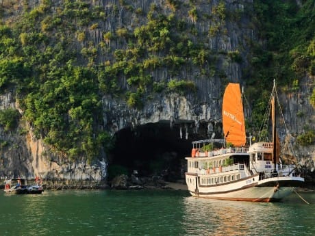 Halong Bucht Dschunke