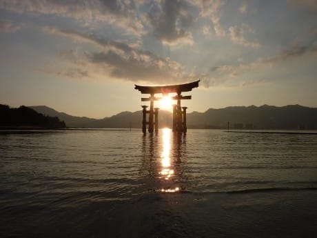 Miyajima_sunset