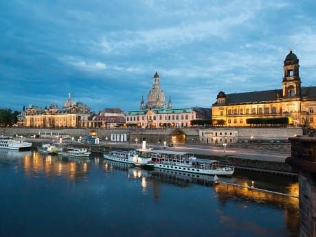 Schifffahrt auf der Elbe, Dresden