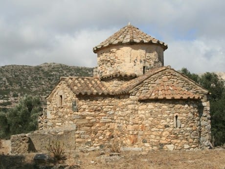 Steinhaus in Paros, Griechenland