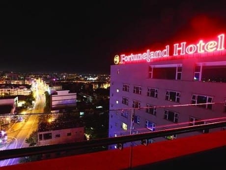 Ausblick vom Dach des Fortuneland Hotel