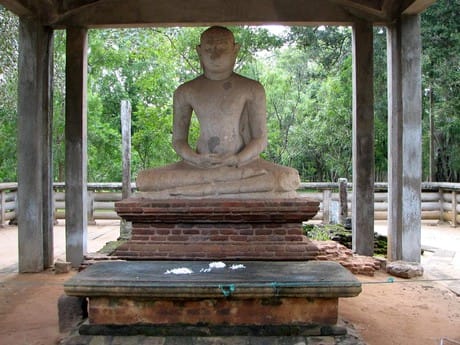 Samadhi Buddha in Anuradhapura