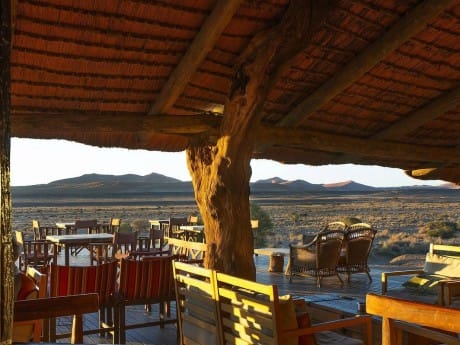 Kulala Desert Lodge Terrasse