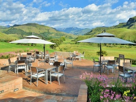 Premier Resort Sani Pass Terrasse