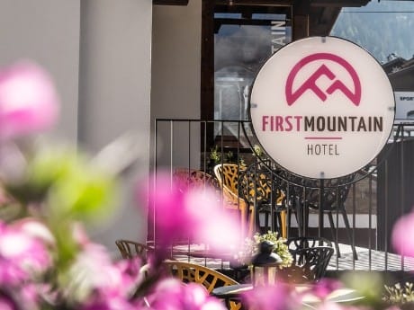 Logo, First Mountain Hotel Ötztal