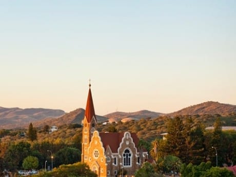 Aussicht auf Windhoek