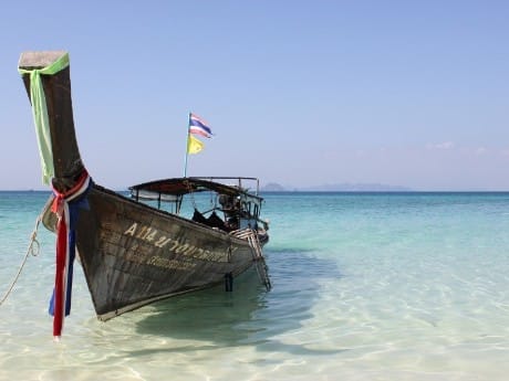 Longtailboot, Thailand