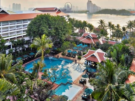 Die Anlage des Anantara Riverside