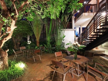 Der Außenbereich des iuDIA