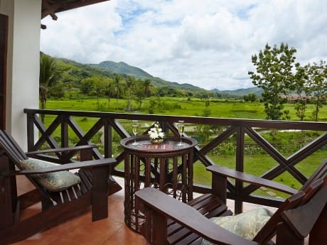 Ausblick vom Santi Resort 