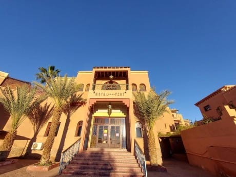 Ouarzazate, Hotel le Fint, exterior
