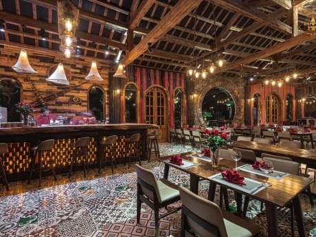 Restaurant im Chau Long Sapa Hotel