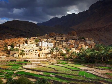 Bergdorf im Oman