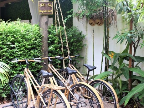 Fahrradverleih des Palace Gate Hotel 