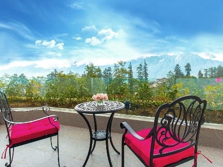 Aussicht vom Silk Path Grand Resort 