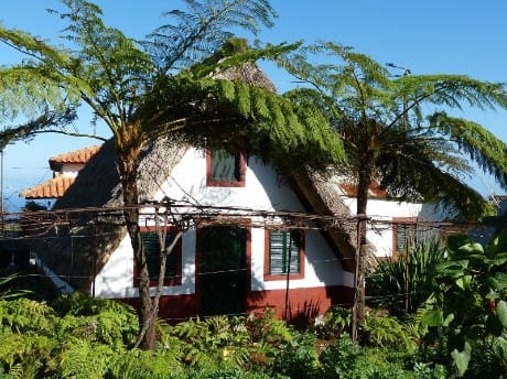 Typisches Bauernhaus in Santana, Madeira