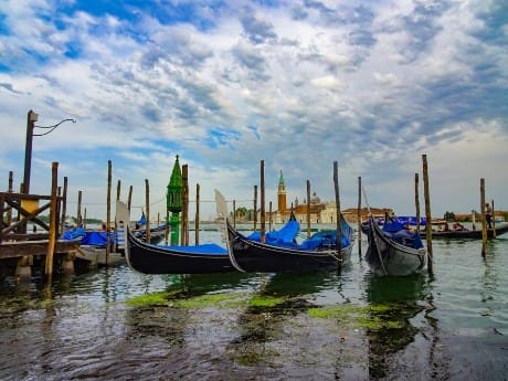 Venedig, Gondeln