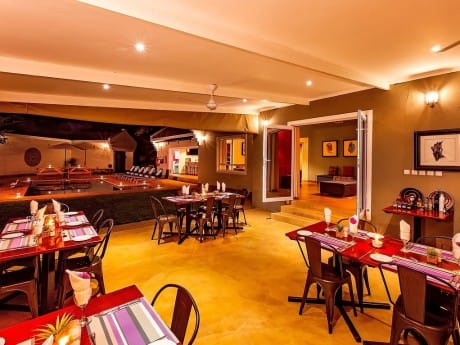 Phezulu Guest Lodge Speiseraum