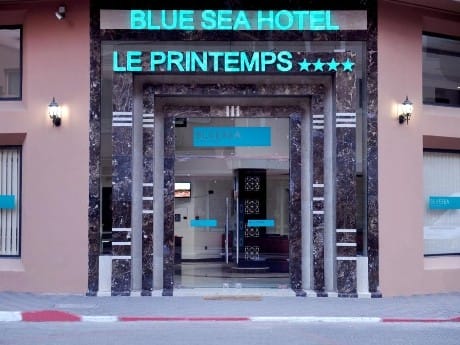 Marrakesch, Hotel Le Printemps, entrance