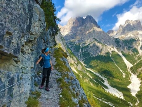 Wanderpfad in Südtirol