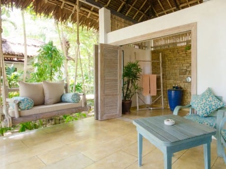 Terrasse im Paradise Koh Yao 