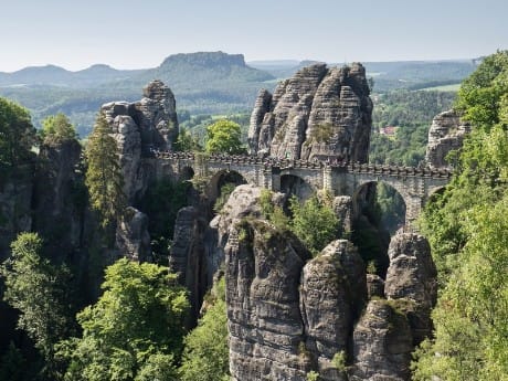 Sächsische Schweiz_Bastei Brücke_nah