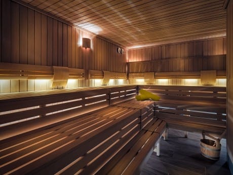 Die Sauna im Hotel Jardin Techina