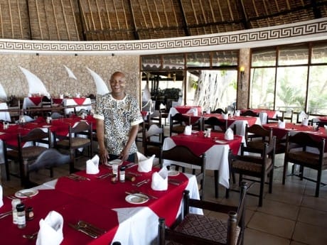 Kenia, Severin Sea Lodge - Restaurant