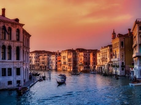 Italien - Venedig - Abenddämmerung