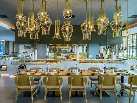 Restaurant im Novotel Muscat