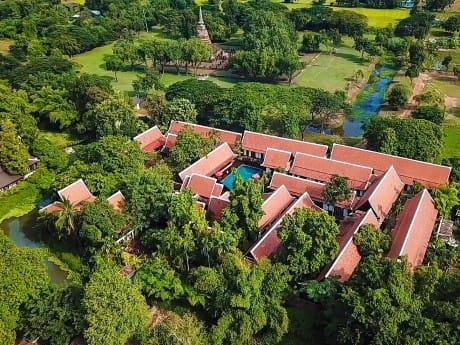 Das Legendha von oben