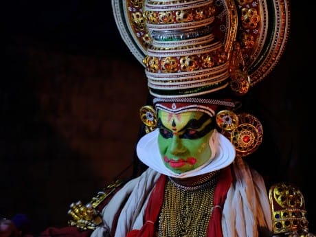 Kathakali Darsteller, Südindien