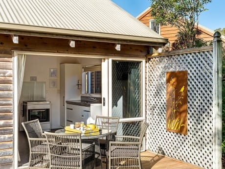 Abel Tasman Lodge Balkon