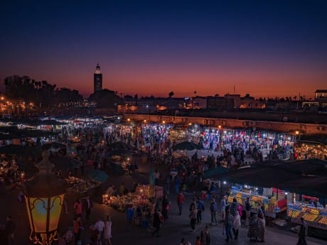 Marokko, Marrakesch, zouk