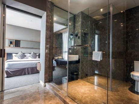 Beispiel Badezimmer im Swiss Garden