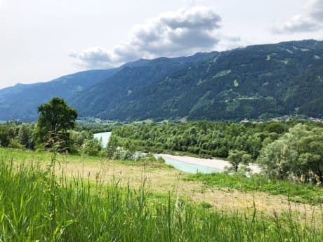 Alpe-Adria Radweg Ausblick