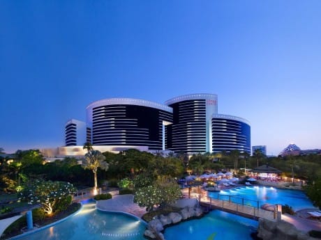 Das Grand Hyatt von außen