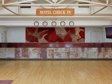 Voyages Outback Hotel&Lodge_Rezeption