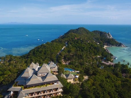 Luftbild des Ko Tao Resort