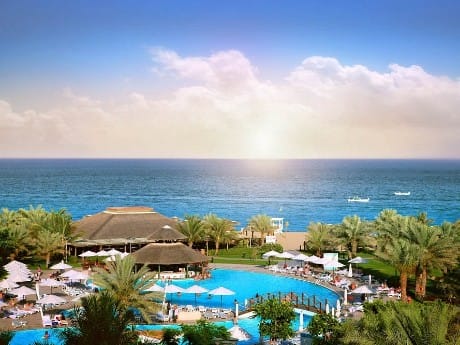 Ausblick vom Fujairah Rotana Resort