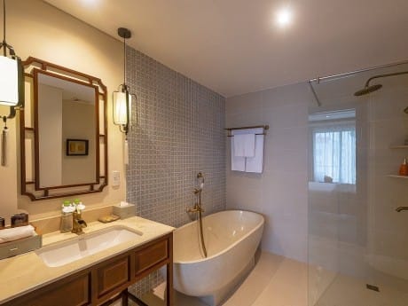 Beispielbadezimmer im Cozy Savvy