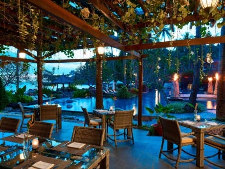 Restaurant im Sheraton Senggigi 