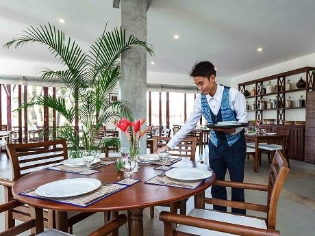 Restaurant im Riverside Resort