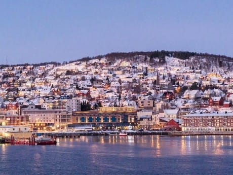 Sicht auf Tromsø