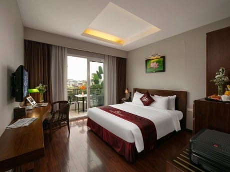 Beispielzimmer im Hotel Le Carnot